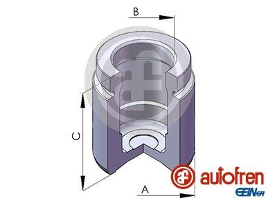 AUTOFREN SEINSA Поршень, корпус скобы тормоза D025125